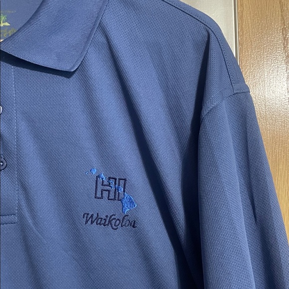 Diamond Head Wear size Large Men's Blue Polo Shirt Resortwear Golf Shirt - Picture 4 of 10